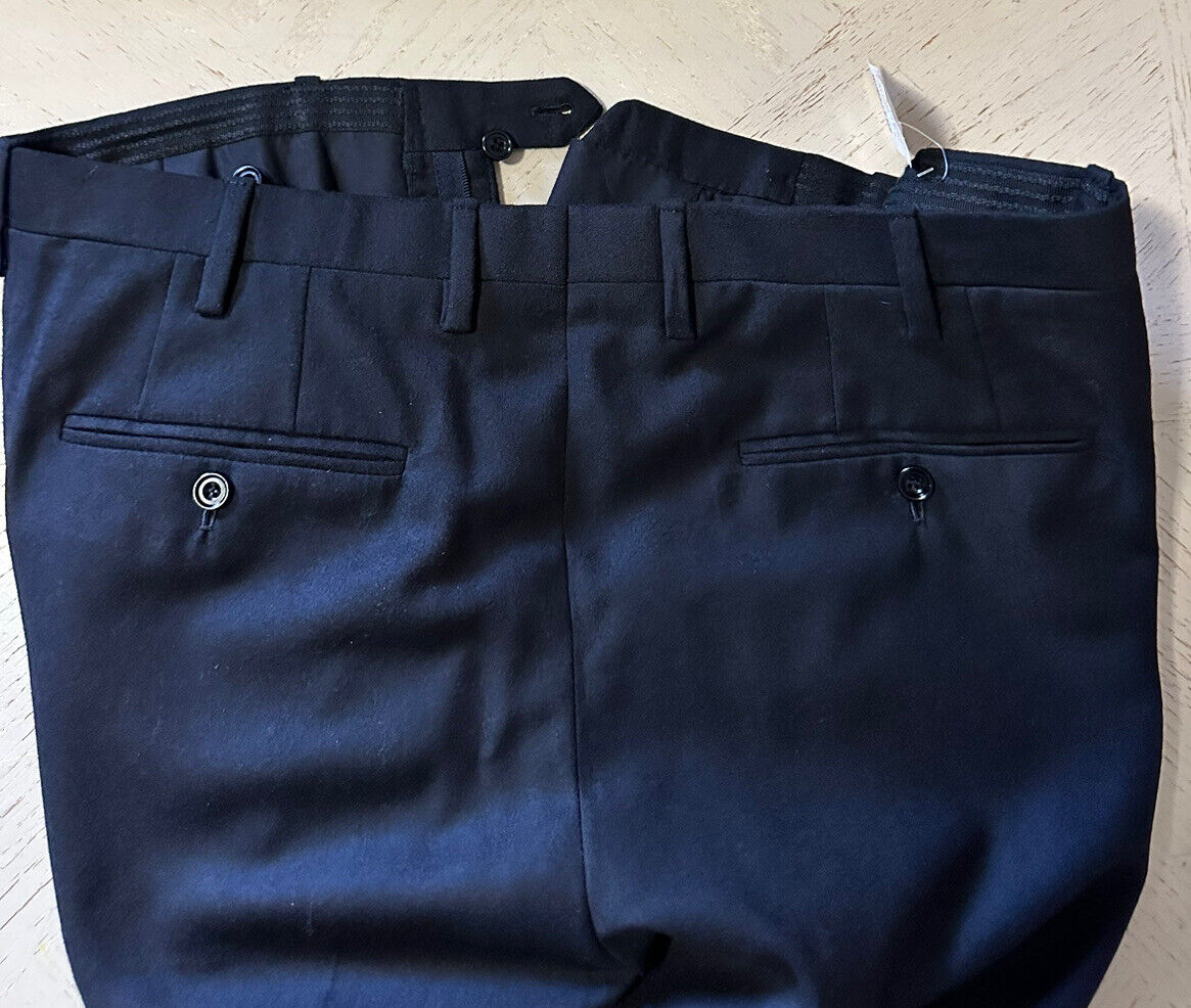 NWT $1795 Kiton Men’s Dress Pants Navy 40 US Hand made in Italy