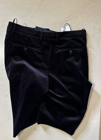 NWT $1200 Gucci Men Corduroy Stretch Velvet Short Pants Black 34 US/50 Eu