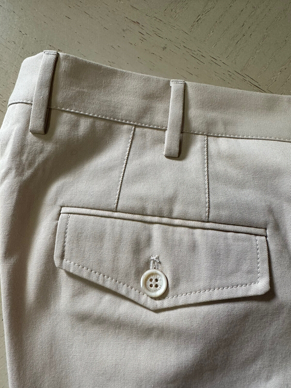 NWT $695 Brunello Cucinelli Men’s Short Pants Ivory 40 US/56 Eu