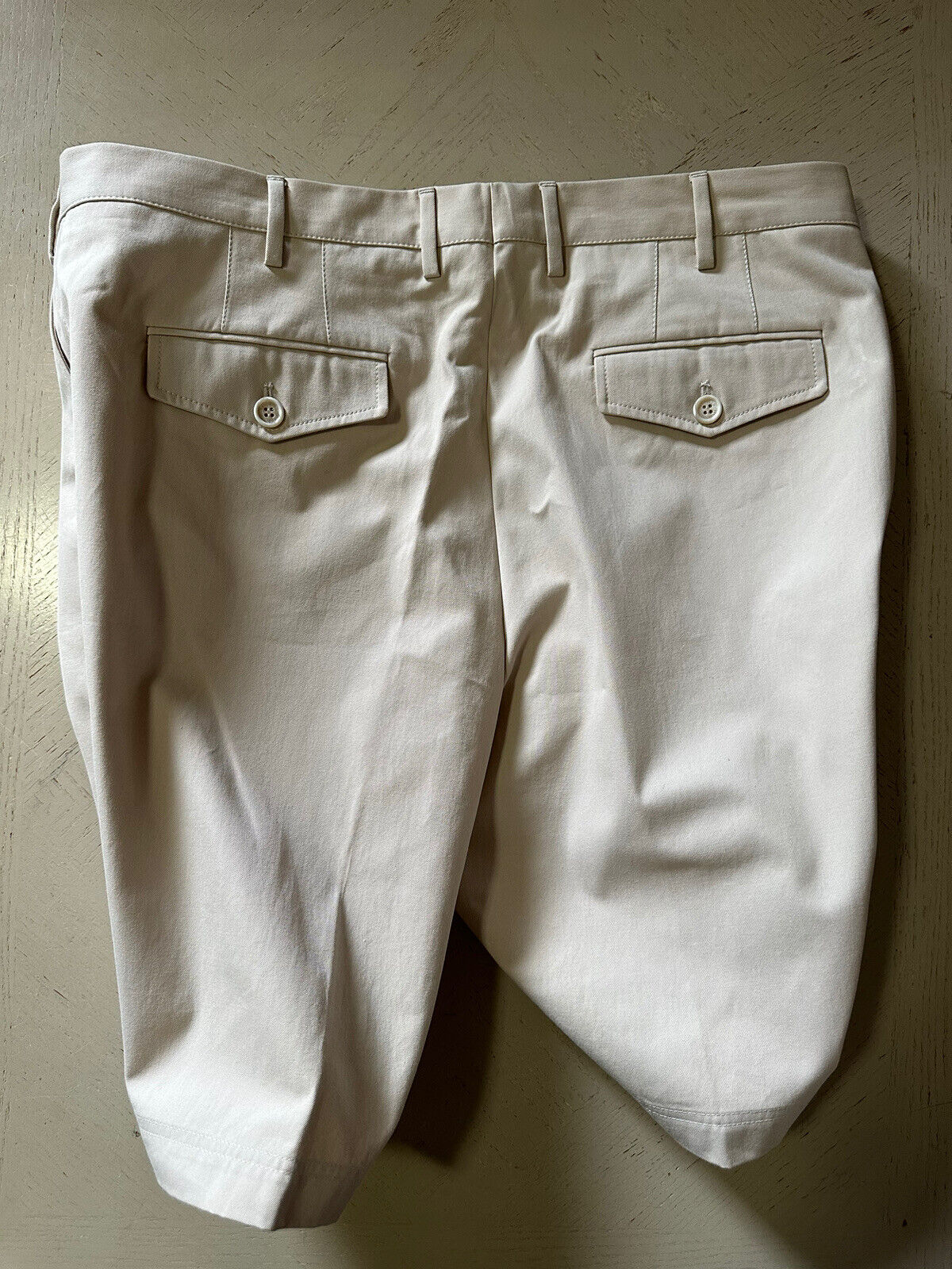 NWT $695 Brunello Cucinelli Men’s Short Pants Ivory 40 US/56 Eu