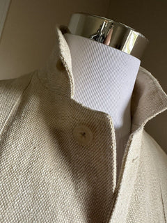 NWT $2895 Ralph Lauren Purple Label Мужской льняной пиджак Тон/Кремовый 38R США