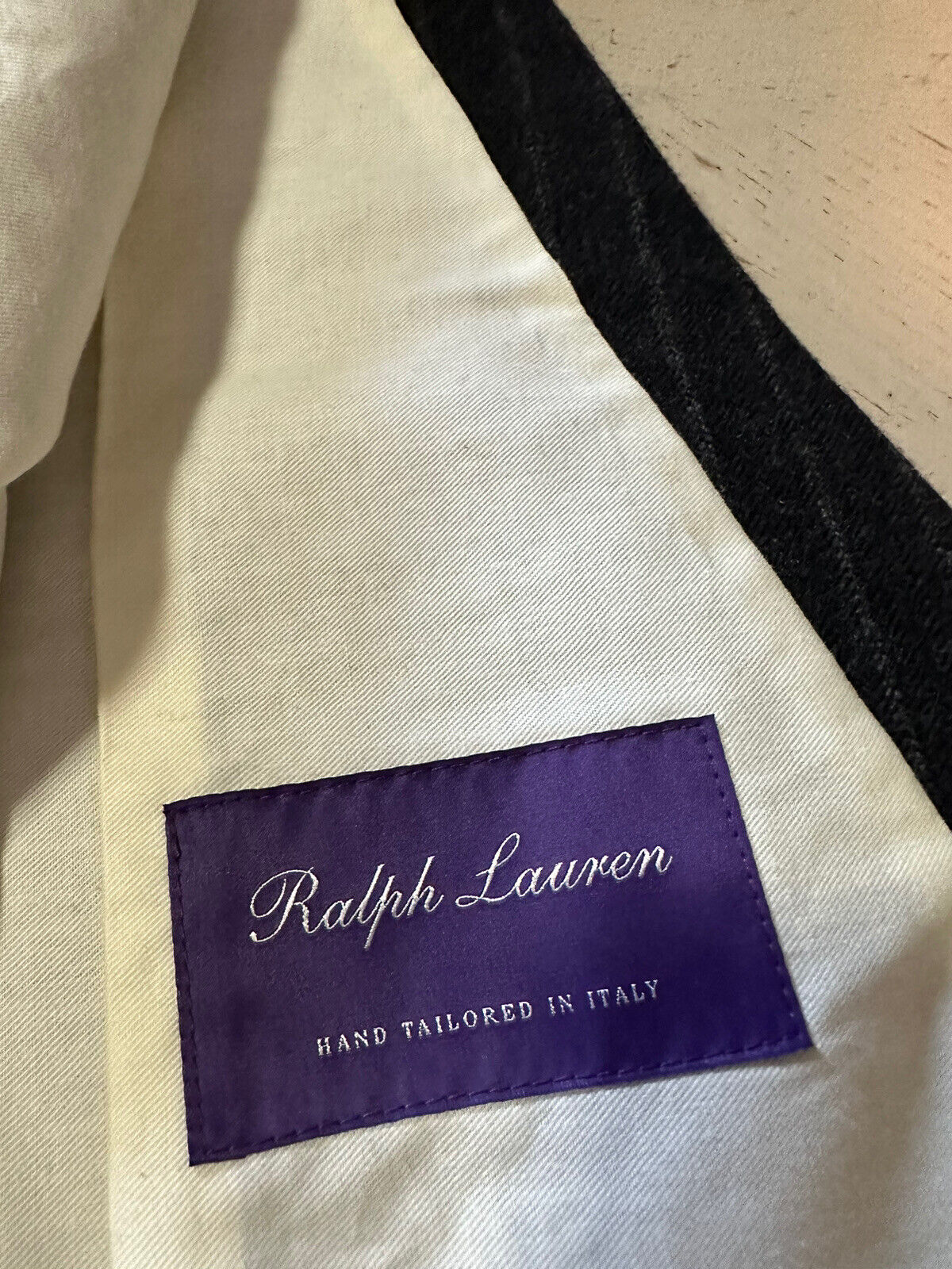 New $895 Ralph Lauren Purple Label Men Vest Gray 40R US/50R Eu Italy