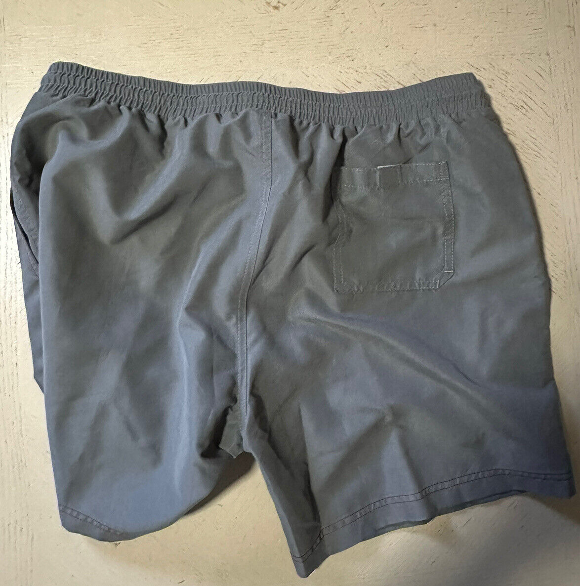 NWT $545 Brunello Cucinelli Мужские шорты для плавания на шнурке Cenere XL