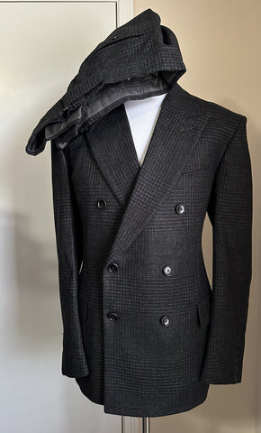 Новый мужской двубортный костюм TOM FORD за 6530 долларов США, темно-серый DK, 43 US/54 Eu Switz.