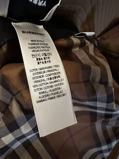 NWT $680 Панама-ведро Burberry с наушниками DUSTY CARAMEL Размер XL Италия
