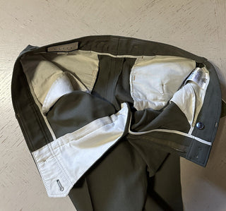 NWT $1200 Gucci Men’s Dress Pants Green 32 US ( 48 Eu ) Italy