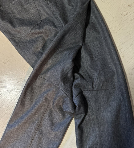 NWT 1195 долларов США Brunello Cucinelli Мужские шерстяные джинсовые брюки DK Серые 34 США/50 ЕС Италия
