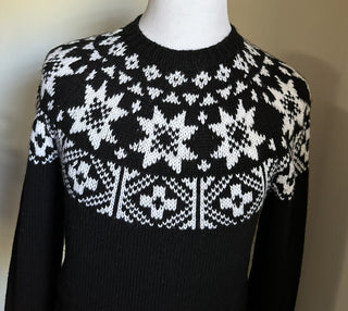 NWT $1650 Ralph Lauren Purple Label Мужской кашемировый свитер с круглым вырезом Черный XL Италия