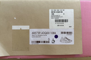Новые кожаные мужские кроссовки Gucci The North Face X за 1300 долларов, черные 6,5 US/6GUK 685739
