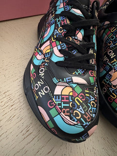 Новые кожаные мужские кроссовки Gucci The North Face X за 1300 долларов, черные 6,5 US/6GUK 685739