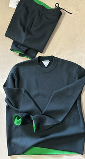 New $3100 Bottega Veneta Men’s Track Suit Color Green L Italy