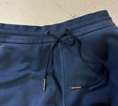 Neue Thom Browne Herren-Trainingshose mit Kordelzug, Marineblau, Größe M (2), Italien