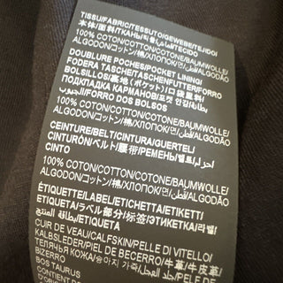 Новые мужские хлопковые спортивные брюки Saint Laurent за 790 долларов, черные, размер XL