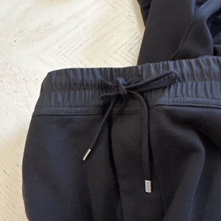 Новые мужские хлопковые спортивные брюки Saint Laurent за 790 долларов, черные, размер XL
