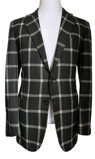 NWT $9525 Kiton Men’s Cashmere Sport Coat Blazer Jacket Green 42 US/52 Eu Italy