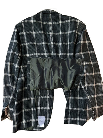 Neu mit Etikett: 9525 $ Kiton Herren-Kaschmir-Sportmantel, Blazer, Jacke, Grün, 42 US/52 Eu, Italien