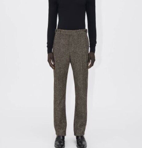 NWT $1190 Bottega Veneta Mens Dress Pants Brown/Coffee 30 US/46 Eu