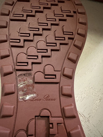 NIB $950 Loro Piana Week End Walk Performance Mesh Sneakers Weiß/Or. 10 US/43 E