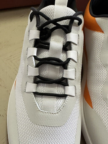 NIB $950 Loro Piana Week End Walk Performance Mesh Sneakers Weiß/Or. 10 US/43 E