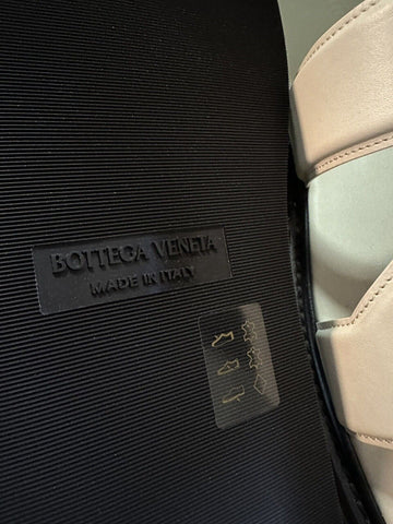 NIB $760 Bottega Veneta Men Vienna Calf Leather Sandal Ivory 12 US/45 Eu