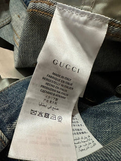 Новые мужские джинсы Gucci, синие джинсовые брюки, 36 долларов, США, Италия, 1280 долларов.