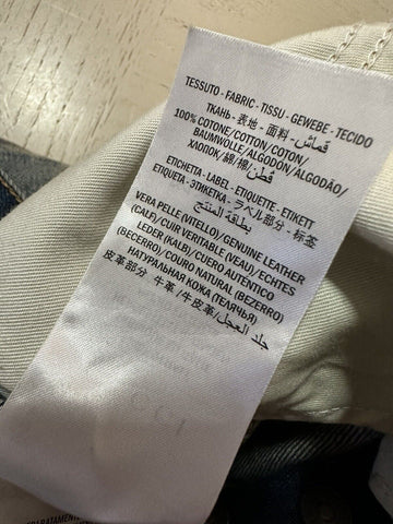 Neue 1280 $ Gucci Herren Jeans Denim Hose Blau 36 US Italien