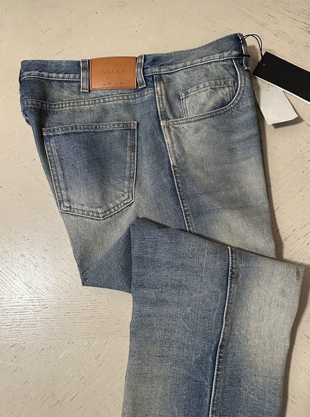 New $1280 Gucci Men’s Jeans Denim Pants Blue 36 US Italy