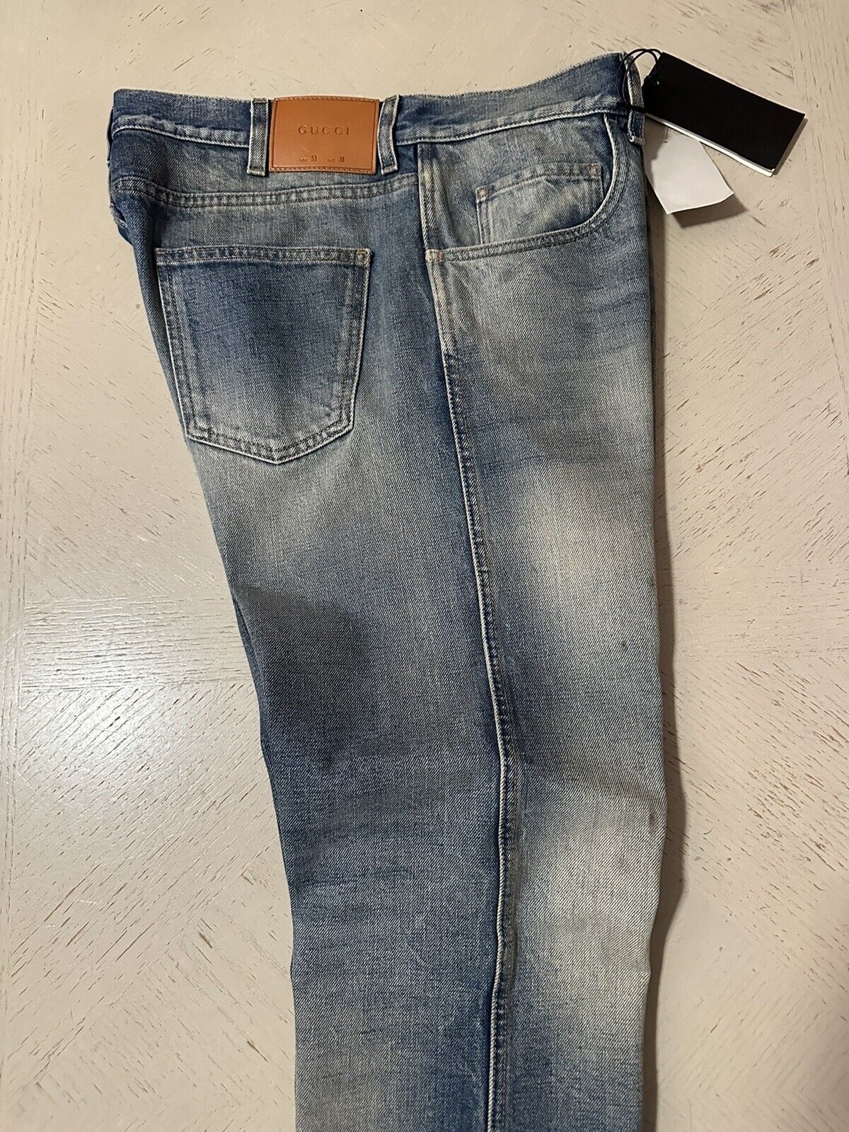 New $1280 Gucci Men’s Jeans Denim Pants Blue 36 US Italy