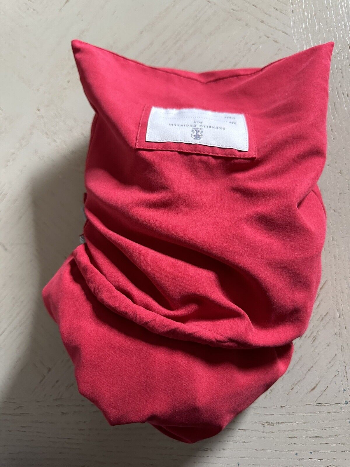 NWT $550 Brunello Cucinelli Мужчины Купальники Короткие Цвета Красный XL Италия
