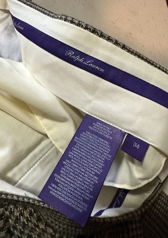 Neu $4995 Ralph Lauren Purple Label Zweireihiger Herrenanzug Grün/Mul. 40 US/50