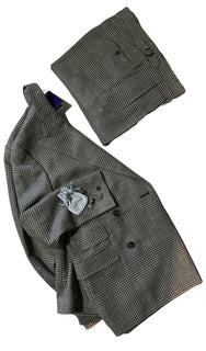 Neu $4995 Ralph Lauren Purple Label Zweireihiger Herrenanzug Grün/Mul. 40 US/50