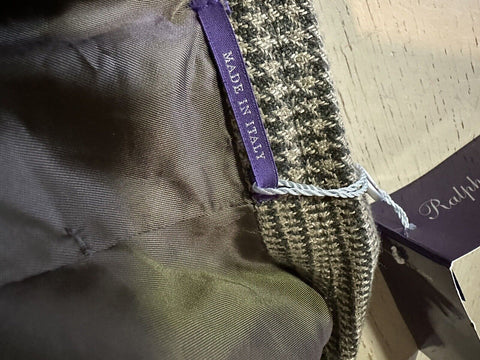 Neu $4995 Ralph Lauren Purple Label Zweireihiger Herrenanzug Grün/Mul. 40 US/50