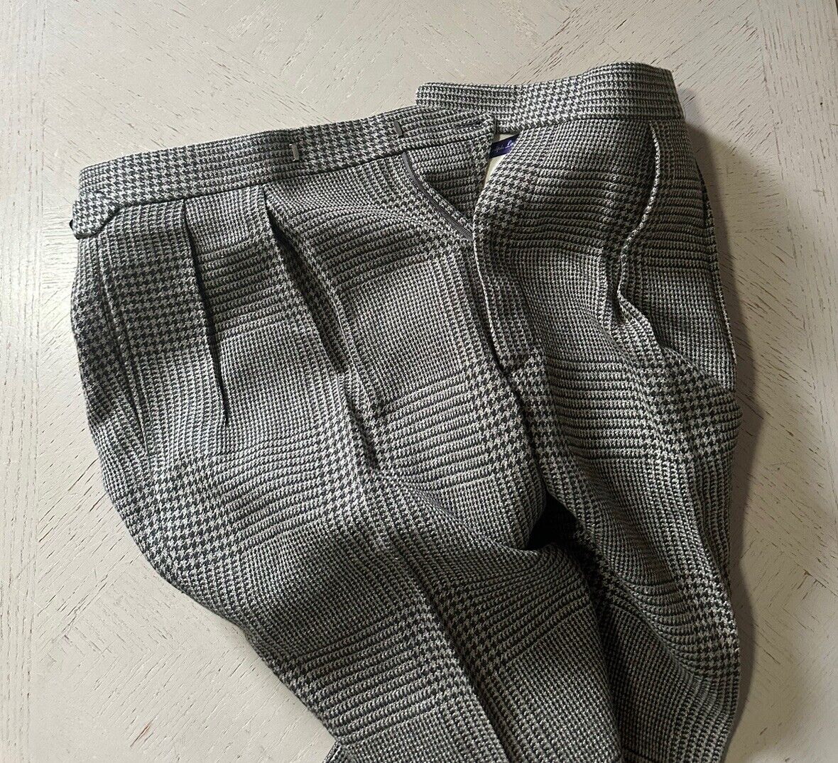 NWT Ralph Lauren Purple Label Mens Pants Green/Multi 32 US ( 48 Eu ) Italy