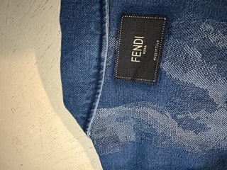 Мужская джинсовая куртка оверсайз Moonlight Fendi 42 US/52 Ita FW1131, NWT 1950 долларов США
