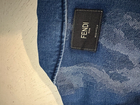 NWT $1950 Fendi Mens Oversized Moonlight Denim Jacket 42 US/52 Ita FW1131