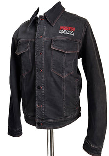 NWT $1980 Fendi Men’s Denim Jacket Black 44 US/54 Ita FW0428