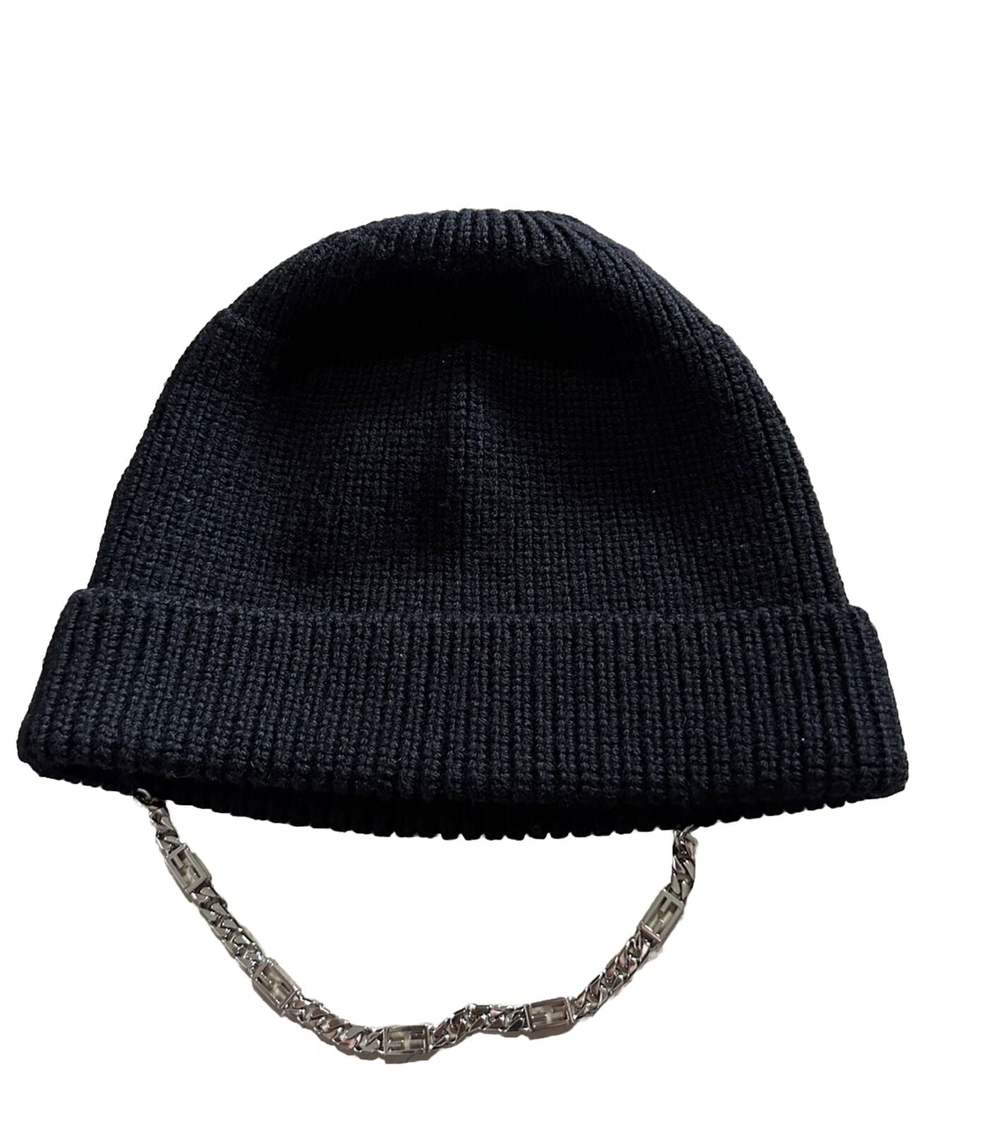 СЗТ $670 Шапка-бини/вязаная шапка Fendi Черная M/L FXQ907