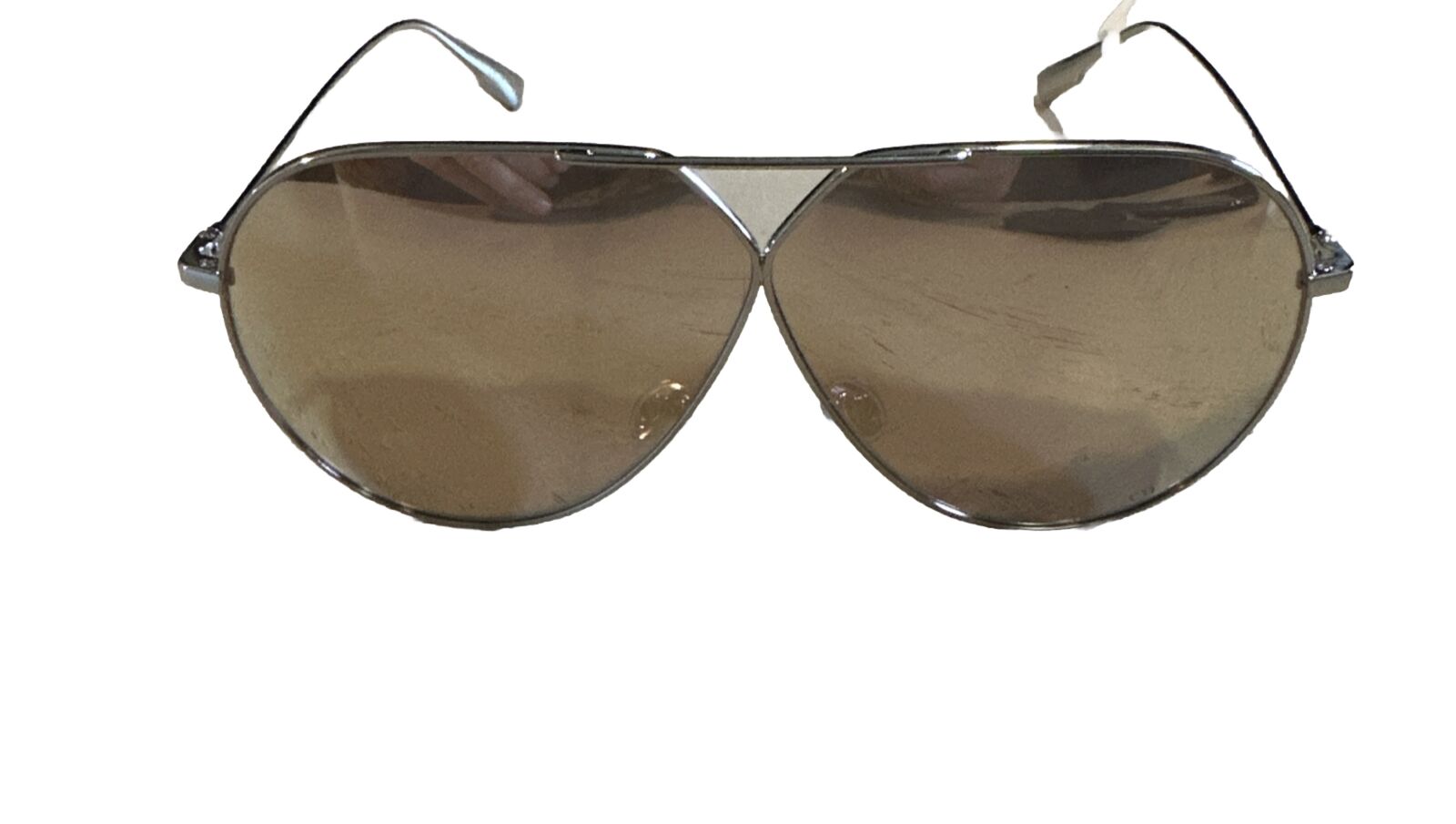 Neue Dior 55 mm Pilotensonnenbrille, polarisierte Farbe, für 420 $, CHAMPAGNER O10SQ