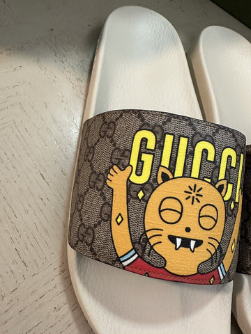 Мужские сандалии NIB Gucci с логотипом GG, бежевые, 15, США/14, Великобритания