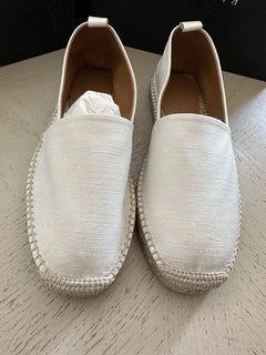 Новые мужские эспадрильи Ralph Lauren Purple Label кремового цвета 8,5 США/38,5 ЕС