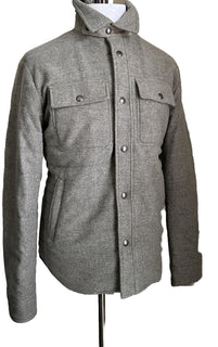Новинка 1995 года от Ralph Lauren Purple Label, мужская куртка, пальто, рубашка, серая, размер XL