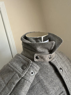 Новинка 1995 года от Ralph Lauren Purple Label, мужская куртка, пальто, рубашка, серая, размер XL
