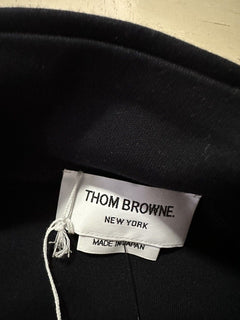 NWT $1150 Thom Browne Мужская куртка с полосками по бокам Черная спортивная куртка на молнии 2 (M)