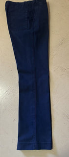 New $725 Loro Piana Derrien Cotton Blend Casual Pants DK Blue 38/4 Italy