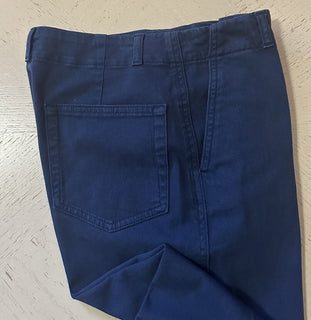 New $725 Loro Piana Derrien Cotton Blend Casual Pants DK Blue 38/4 Italy