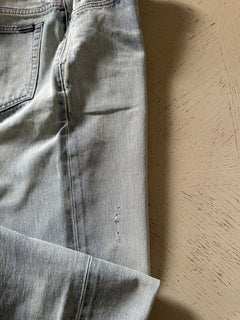 NWT $790 Saint Laurent Men’s Jeans Carrot Pants LT Blue 32 US Italy