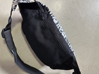 New Saint Laurent CROSSBODY BAG in leopard print nvlon Black/White