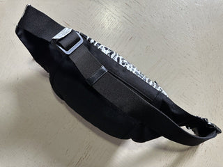 New Saint Laurent CROSSBODY BAG in leopard print nvlon Black/White