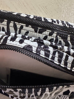 New Saint Laurent CROSSBODY BAG in leopard print nvlon Black/White