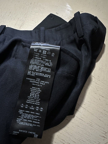NWT $1195 Giorgio Armani Men’s Linen/Wool Pants Navy 32 US/48 Eu Italy